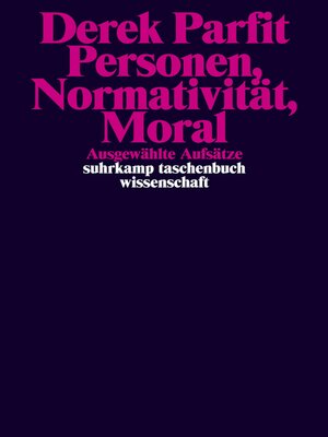 cover image of Personen, Normativität, Moral